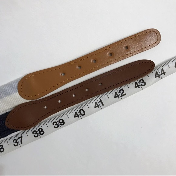 🧁LAST CHANCE 2 belts. Navy, two tone blue & white - Picture 6 of 7